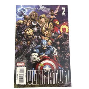 Marvel Comics Ultimatum Comic Book Issue 2 Of 5 Captain America Iron Man